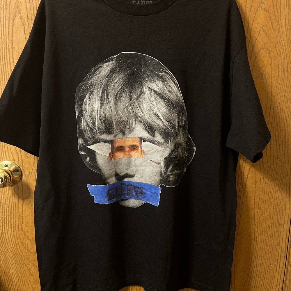 The Kid Laroi Bleed T-Shirt 💯% Cotton Graphics On Front & Back 🤫 Unisex T-Shirt - Picture 4 of 9